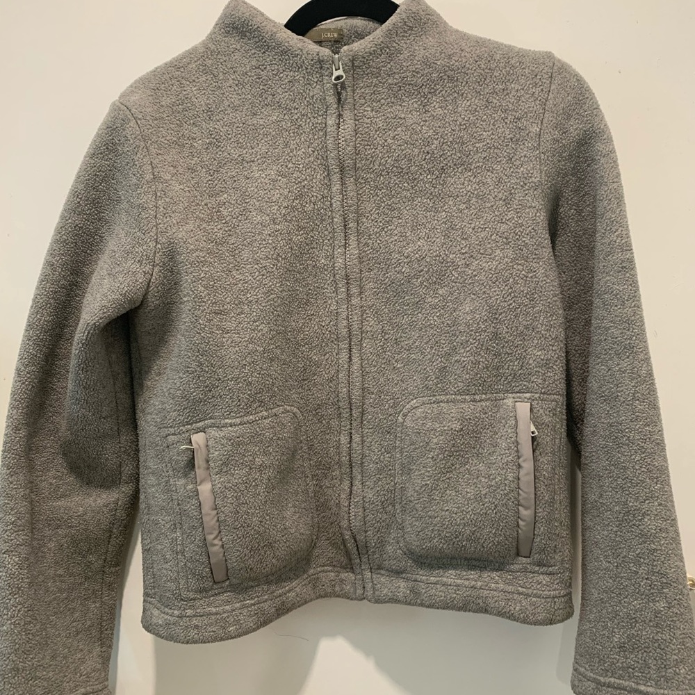 Jcrew Fleece Jacket, XS Women